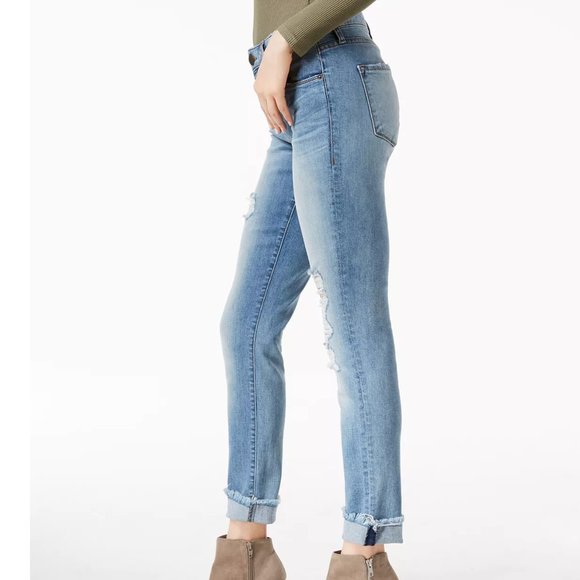 Taylor Tomboy Cuffed Straight Leg Jeans - Picture 6 of 6